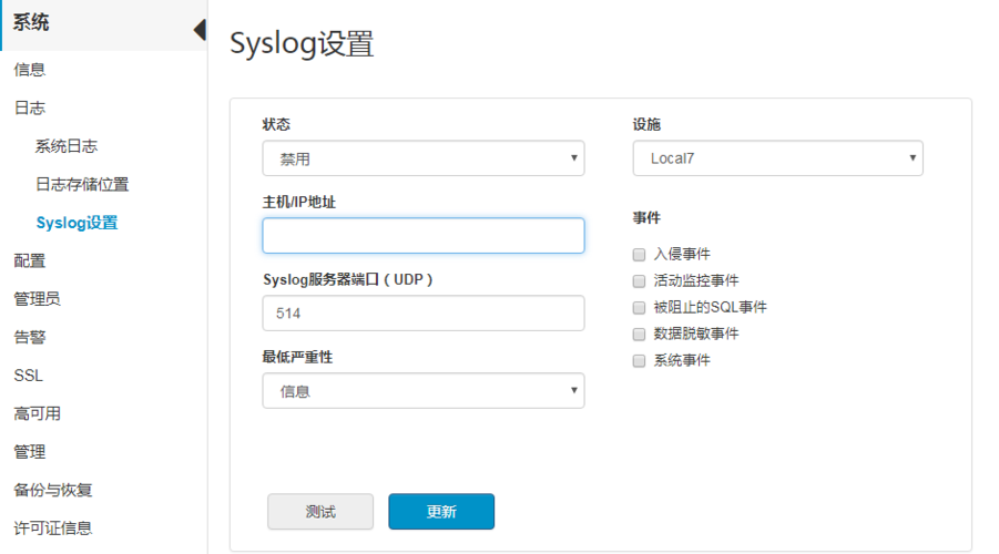 syslog