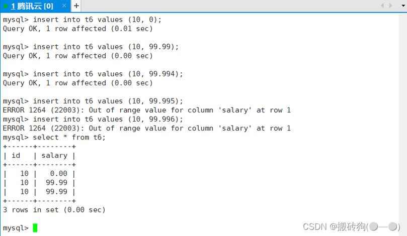 mysql数据库 tinyint_迁移MySql到DWS，TINYINT类型迁移报错