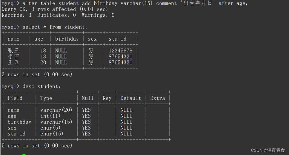 mysql 使用表格数据库数据库数据_Mysql数据库