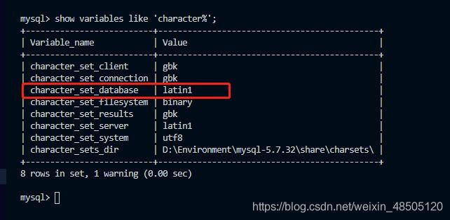 mysql新建数据库字符_新建MySQL连接