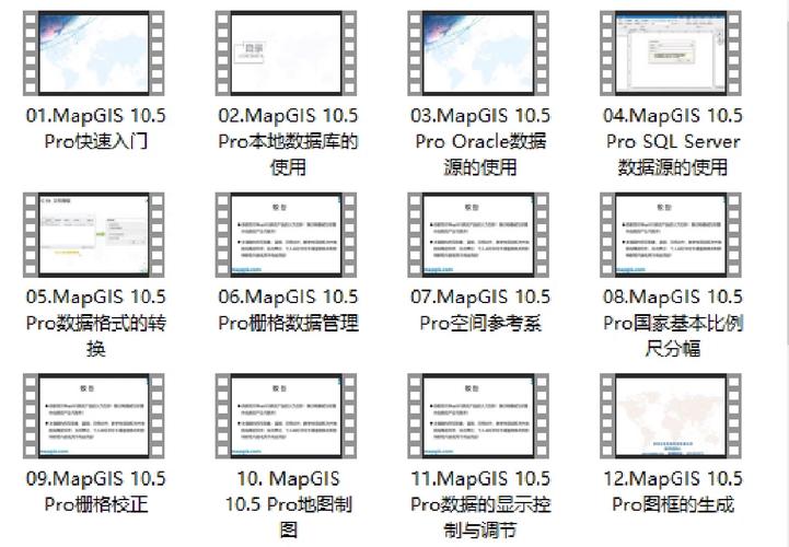 mapgis视频教程 _视频教程