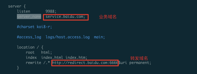 nginx域名转发 host_通过Nginx配置URL转发