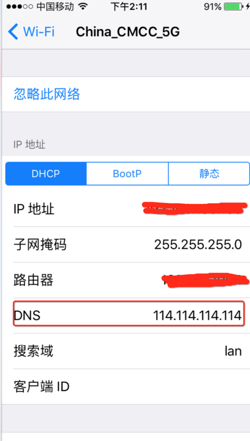 dns服务器设置成什么好