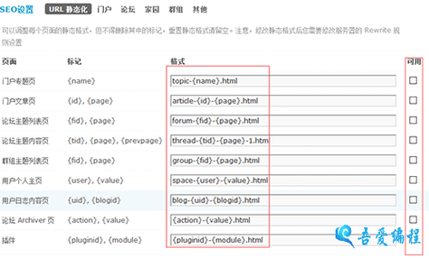 Discuz!伪静态原理分析