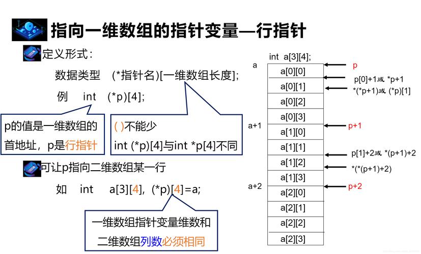 二维数组指针