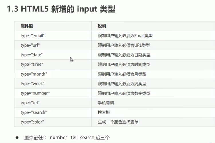 input属性