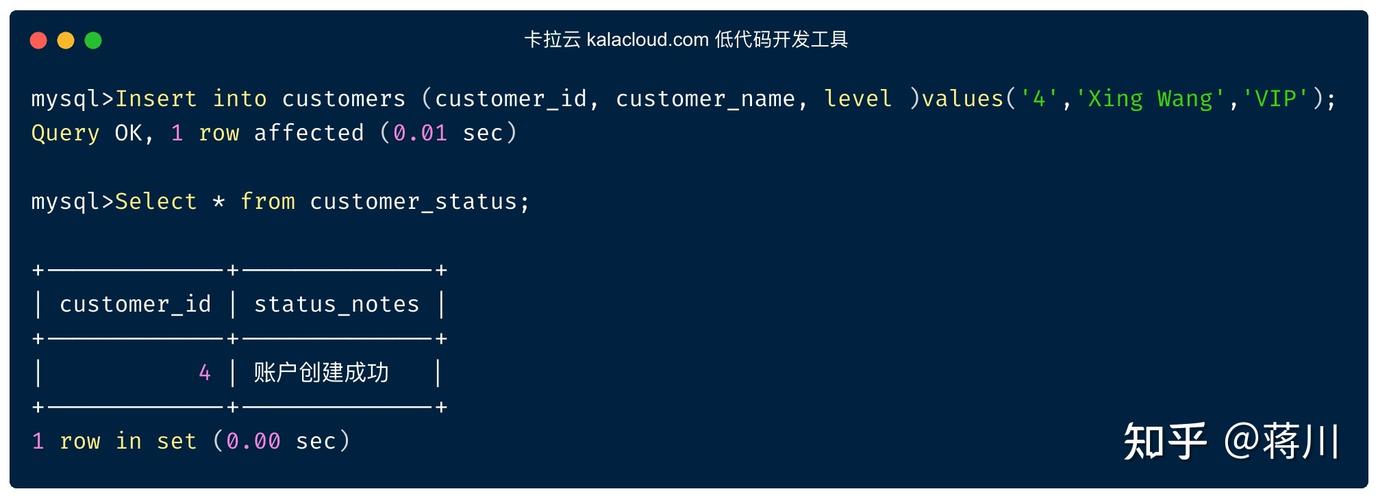 mysql数据库中的触发器_管理应用中的触发器