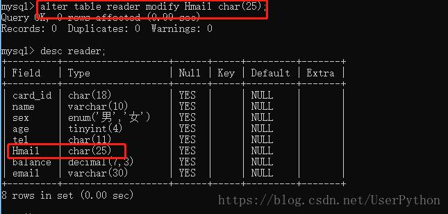 mysql数据库修改列的类型_修改列数据类型