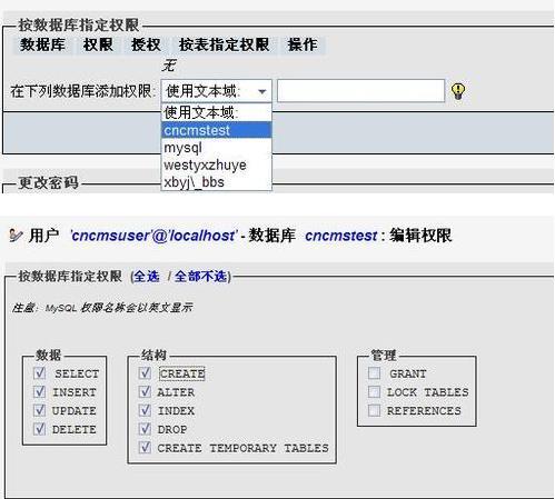 mysql创建数据库权限_创建MySQL数据库