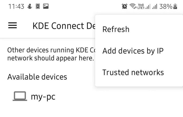 KDE Connect (跨平台协同工具)电脑版v21.12.3