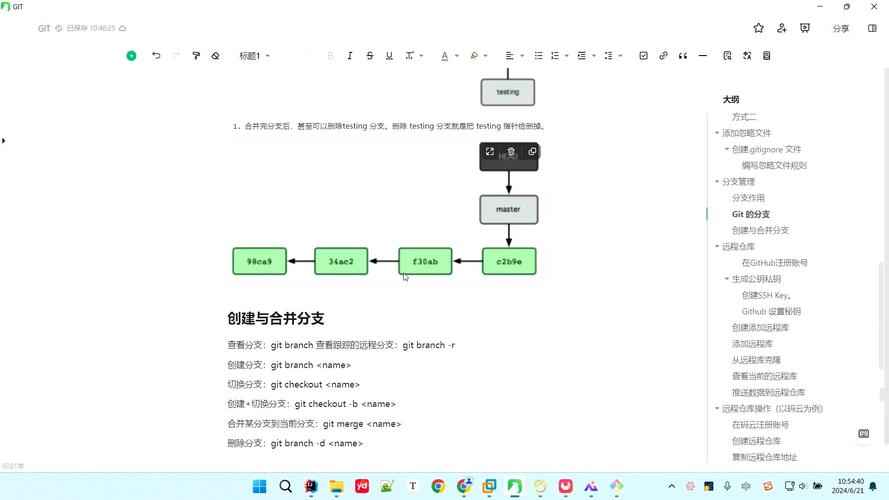 git查看分支