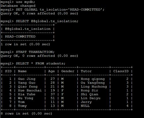 mysql 数据库使用 _Mysql数据库