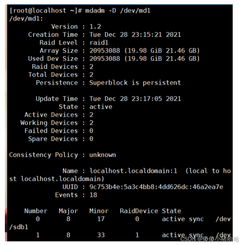 linux中如何查看Raid磁盘阵列信息