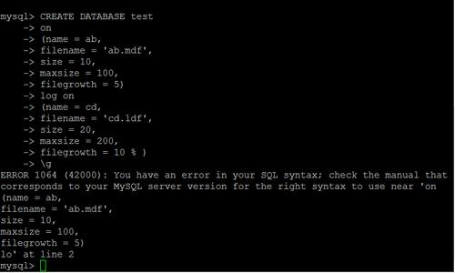 mysql没有默认的mysql数据库_MySQL数据库兼容MySQL模式