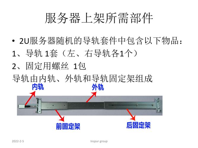 浪潮服务器导轨安装说明