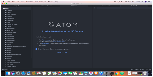 Atom编辑器mac版-免费中文下载