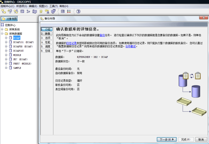 db2控制中心 数据库还原_还原数据库实例