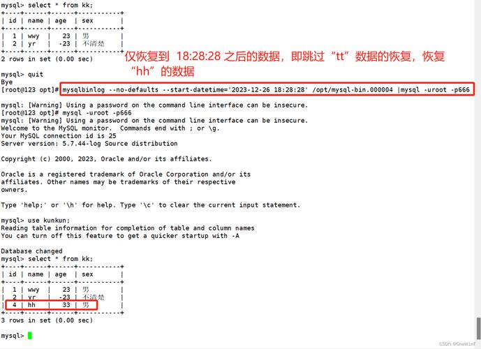 mysql 数据库备份恢复_备份恢复