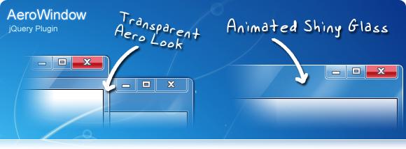 AeroWindow 基于JQuery的弹出窗口插件jquery