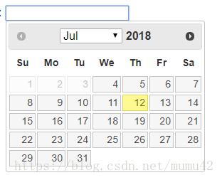 JQuery datepicker 使用方法jquery