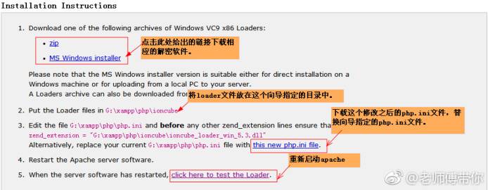 phpstudy 安装 ioncube loader扩展