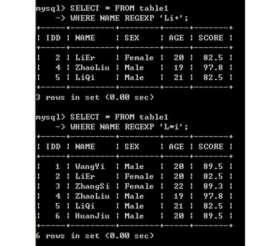 ACCESS中使用SQL语句