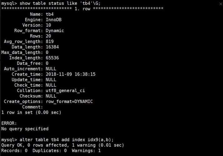 mysql修改数据库表类型长度_索引长度限制导致修改varchar长度失败