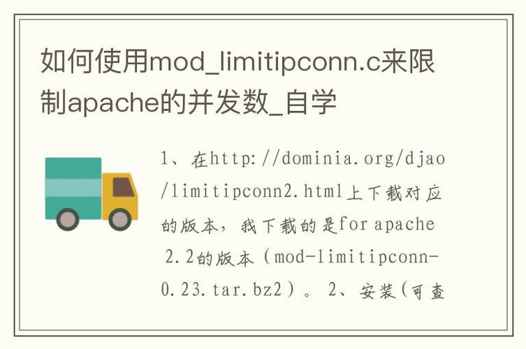 Apache限制IP并发数和流量控制的方法